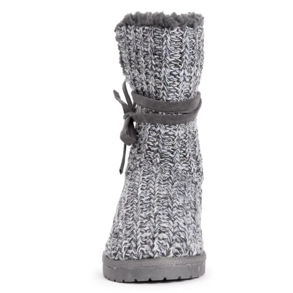 Essentials by MUK LUKS Heather Gray Clementine Women's Winter Boots